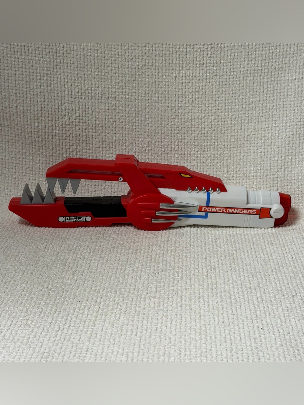 Vintage 1991 Bandai Mighty Morphin Power Rangers Red Ranger Gun Blaster Works!